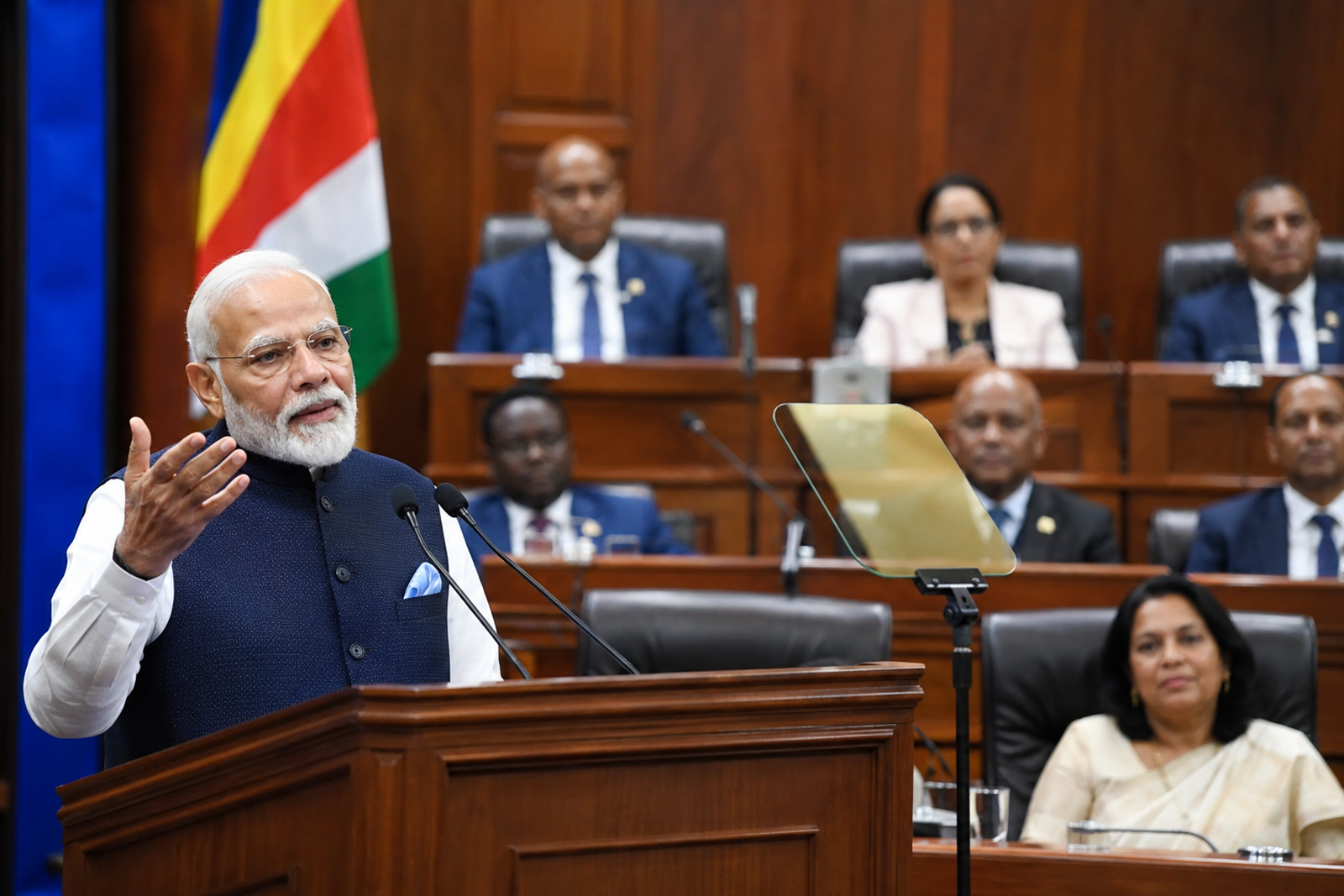 PM Modi in Seychelles Parliament: 'Indian Ocean Unites Us, Not Divides Us'